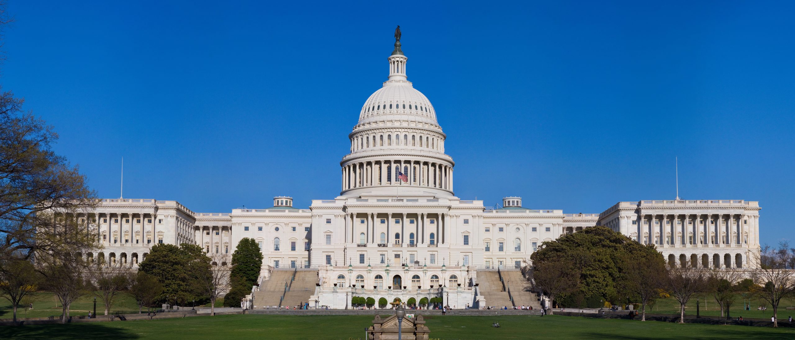 The U.S. Capitol building on the National Mall, where the Freedom 250 Grand Prix street circuit is being built