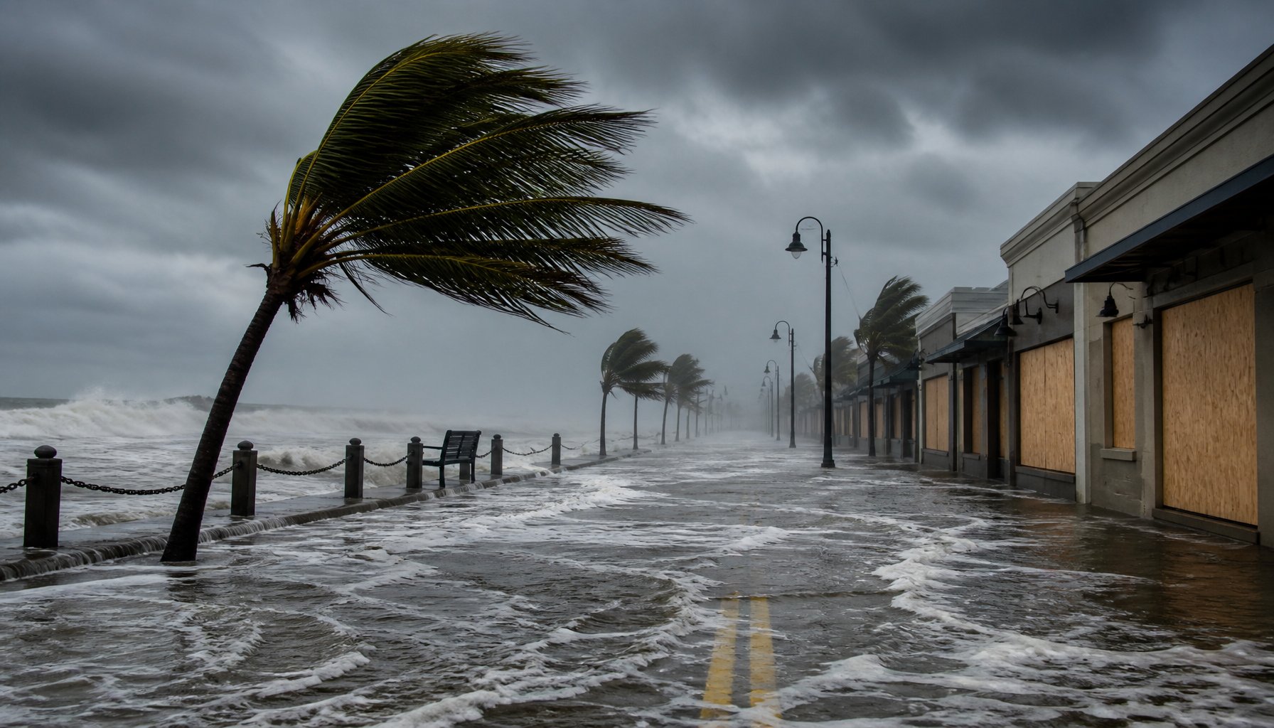 AI-generated illustration: Tropical Storm Lala Weakens After Skirting Hawaii's Big Island