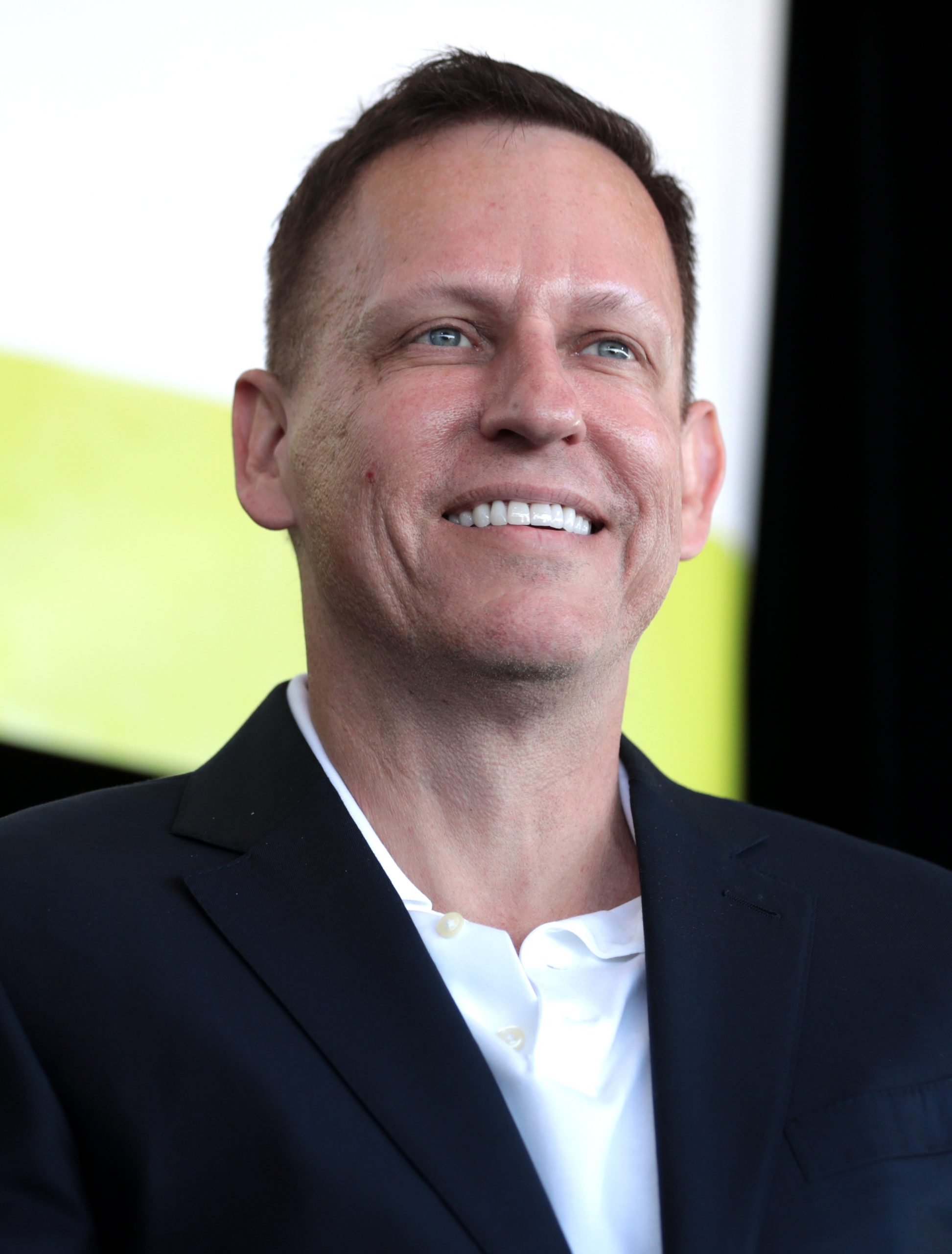 Peter Thiel speaking at an event in Scottsdale, Arizona, in 2022