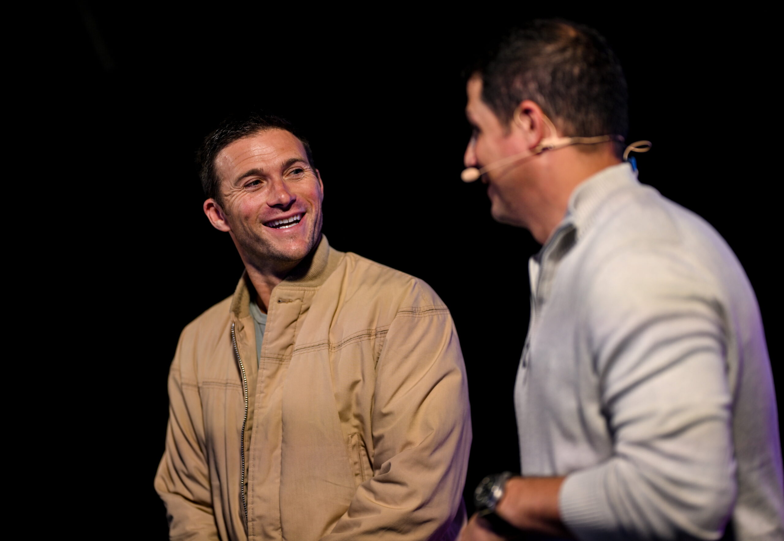 Scott Eastwood at Web Summit 2025 in Lisbon, Portugal.