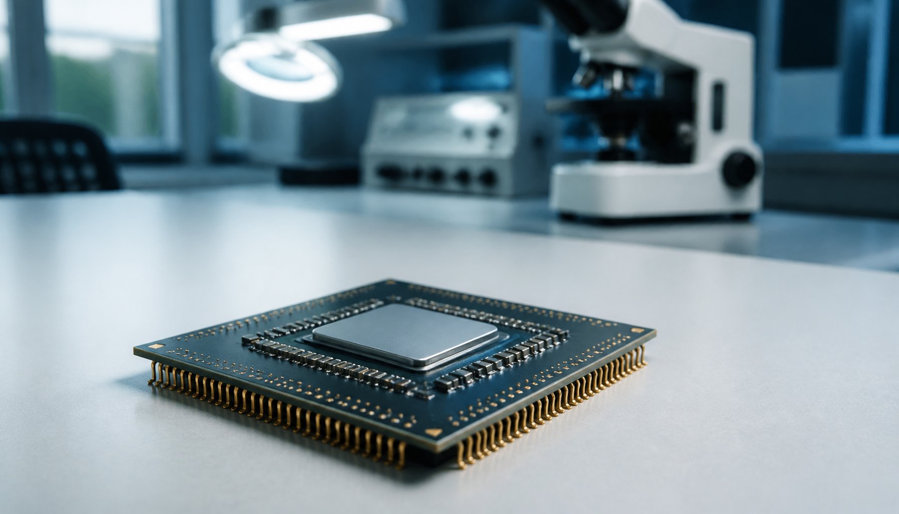 AI-generated illustration: chip
